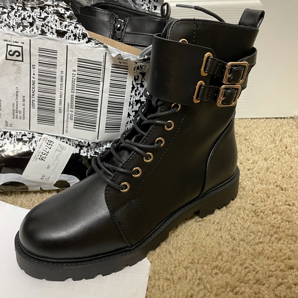 ASOS combat boots